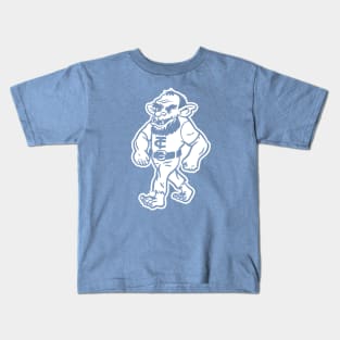 Trinity Christian College Trolls - Simple White Mascot Kids T-Shirt